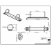 1" 2-Ring Binder Clip